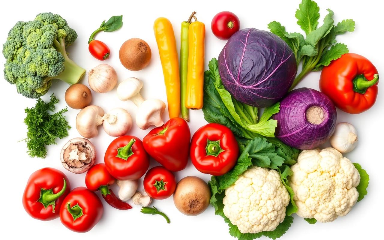Assorted fresh vegetables